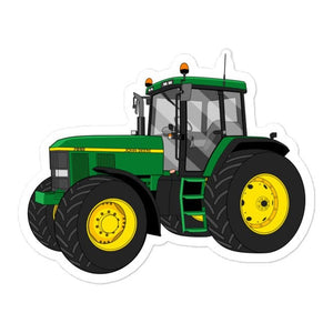 The Tractors Mugs Store 4″×4″ John Deere 7810 Bubble-free stickers Quality Farmers Merch