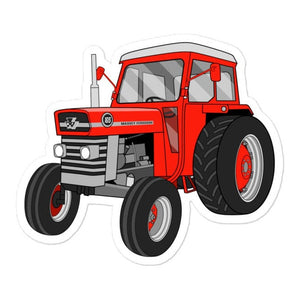 The Tractors Mugs Store 4″×4″ Massey Ferguson 165 Bubble-free stickers Quality Farmers Merch
