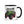 The Tractors Mugs Store Black Fendt Vario 313 Mug with Color Inside Quality Farmers Merch