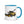The Tractors Mugs Store Blue New Holland CX 8060 Combine Harvester Mug with Color Inside Quality Farmers Merch