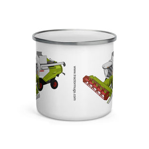 The Tractors Mugs Store Class Tucano 570 Enamel Mug Quality Farmers Merch