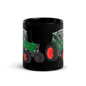 The Tractors Mugs Store Fendt 307 LSA | Black Glossy Mug Quality Farmers Merch