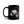 The Tractors Mugs Store Fiat F140 Black Glossy Mug Quality Farmers Merch