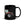 The Tractors Mugs Store Fiat F140 Black Glossy Mug Quality Farmers Merch