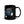 The Tractors Mugs Store Ford 6640 SE 2WD | Black Glossy Mug Quality Farmers Merch