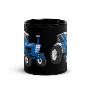The Tractors Mugs Store Ford 7000 | Black Glossy Mug Quality Farmers Merch