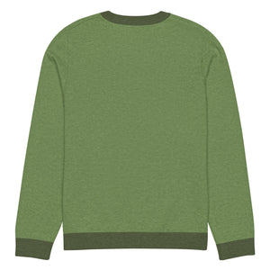 The Tractors Mugs Store Happy Sheep Farmer Knitted Crew neck sweater Quality Farmers Merch