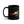 The Tractors Mugs Store If She Ain't Yellow JCB  Black Glossy Mug Quality Farmers Merch