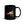 The Tractors Mugs Store If She Ain't Yellow JCB  Black Glossy Mug Quality Farmers Merch