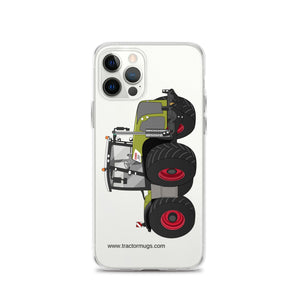 The Tractors Mugs Store iPhone 12 Pro Class Xerion 5000 Tractor VC Clear Case for iPhone® Quality Farmers Merch