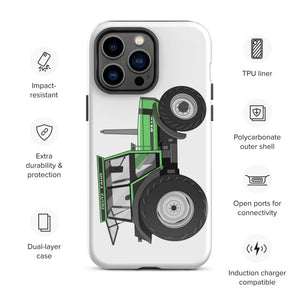 The Tractors Mugs Store iPhone 14 Pro Max Deutz Fahr DX 4.50 Tough Case for iPhone® Quality Farmers Merch
