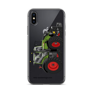 The Tractors Mugs Store iPhone X/XS Fendt 728 Vario Clear Case for iPhone® Quality Farmers Merch
