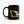 The Tractors Mugs Store JCB 814 Super Black Glossy Mug Quality Farmers Merch