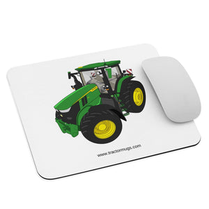 The Tractors Mugs Store John Deere 7R 350 auto powr Mouse pad Quality Farmers Merch