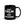 The Tractors Mugs Store KEEP CALM and KEEP MILKING Black Glossy Mug Quality Farmers Merch