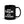 The Tractors Mugs Store KEEP CALM and STAY MOWING Black Glossy Mug Quality Farmers Merch