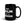 The Tractors Mugs Store KEEP CALM be a FARMER Black Glossy Mug Quality Farmers Merch
