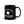 The Tractors Mugs Store Milking Parlour Star Black Glossy Mug Quality Farmers Merch