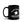 The Tractors Mugs Store Milking Parlour Star Black Glossy Mug Quality Farmers Merch