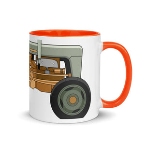 The Tractors Mugs Store Orange Ferguson FE 35 (Copper Belly) 2.0 Mug with Color Inside Quality Farmers Merch