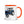 The Tractors Mugs Store Orange Ford 6640 SE 2WD | Mug with Color Inside Quality Farmers Merch