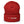 The Tractors Mugs Store Red I Love Farming Cuffed Beanie (Embroidered) Quality Farmers Merch