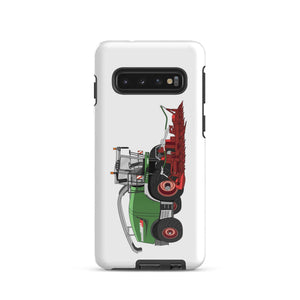 The Tractors Mugs Store Samsung Galaxy S10 Fendt Katana 85 Forage Harvester Tough case for Samsung® Quality Farmers Merch