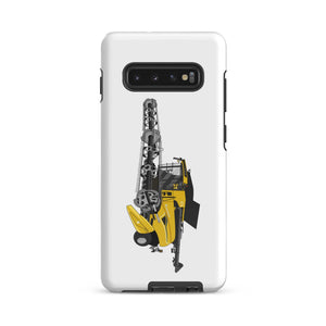The Tractors Mugs Store Samsung Galaxy S10 Plus New Holland CR Combine Harvester (2004).Tough case for Samsung® Quality Farmers Merch