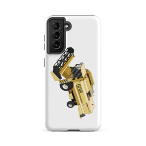 The Tractors Mugs Store Samsung Galaxy S21 FE New Holland TX 66 Combine Harvester Tough case for Samsung® Quality Farmers Merch