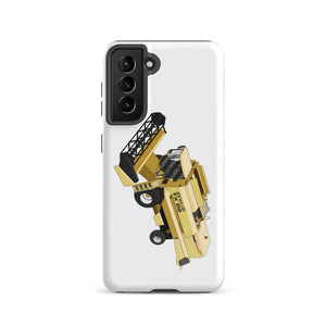 The Tractors Mugs Store Samsung Galaxy S21 New Holland TX 66 Combine Harvester Tough case for Samsung® Quality Farmers Merch