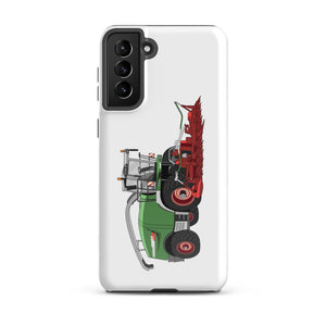 The Tractors Mugs Store Samsung Galaxy S21 Plus Fendt Katana 85 Forage Harvester Tough case for Samsung® Quality Farmers Merch