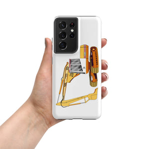 The Tractors Mugs Store Samsung Galaxy S21 Ultra JCB 814 Tough case for Samsung® Quality Farmers Merch