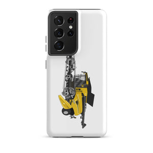 The Tractors Mugs Store Samsung Galaxy S21 Ultra New Holland CR Combine Harvester (2004).Tough case for Samsung® Quality Farmers Merch