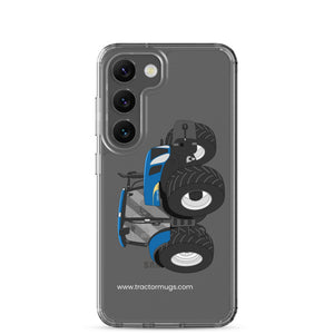 The Tractors Mugs Store Samsung Galaxy S23 New Holland The 7040 -1 Clear Case for Samsung® Quality Farmers Merch