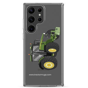The Tractors Mugs Store Samsung Galaxy S23 Ultra John Deere 7310R Clear Case for Samsung® Quality Farmers Merch
