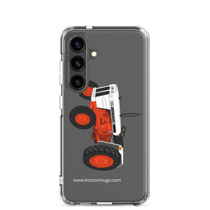 The Tractors Mugs Store Samsung Galaxy S24 Case David Brown 996 (1974) Clear Case for Samsung® Quality Farmers Merch