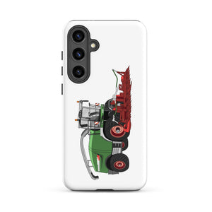 The Tractors Mugs Store Samsung Galaxy S24 Plus Fendt Katana 85 Forage Harvester Tough case for Samsung® Quality Farmers Merch