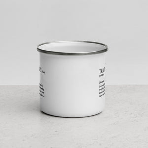 The Tractors Mugs Store The Tractor Guy Enamel Mug Quality Farmers Merch