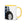 The Tractors Mugs Store Yellow Ford 8210 4WD 2.0 Mug with Color Inside Quality Farmers Merch