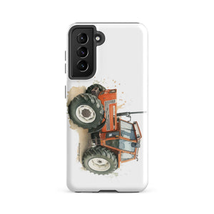 The Tractor Mugs Store Samsung Galaxy S21 FE FIAT 110-90 DT Watercolor | Tough case for Samsung® Quality Farmers Merch
