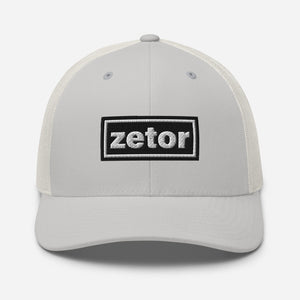 Zetor Silver Oasis Style Retro Zetor | Trucker Cap Quality Farmers Merch